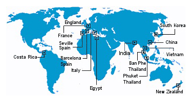 TEFL International locations